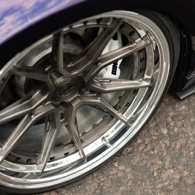 BMW M2 Competition x Zento Ryzen Brushed Anthracite Multi Piece Forged Aluminium Wheels