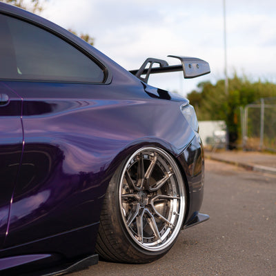 BMW M2 Competition x Zento Ryzen Brushed Anthracite Multi Piece Forged Aluminium Wheels