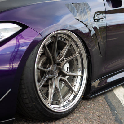 BMW M2 Competition x Zento Ryzen Brushed Anthracite Multi Piece Forged Aluminium Wheels