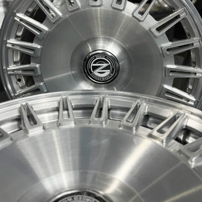 Monoblock Premium Forged Aluminium Wheel with floating centre caps for a Mercedes S-Class