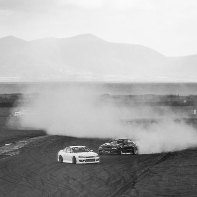 Zento MS1 x Toyota Altezza Drift Matsuri with camber, shown with polished finish and Zentino tyres in Anglesey, Wales 